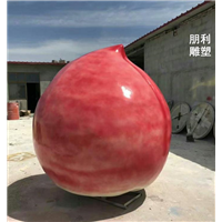 寿桃景观铜雕塑公园景观铸铜造型艺术摆件