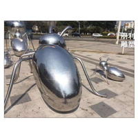 不锈钢镜面蚂蚁雕塑 不锈钢蚂蚁雕塑