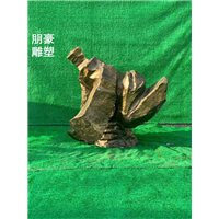 人物练太极铜雕塑，抽象铜雕塑