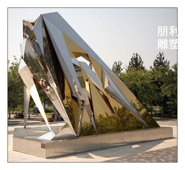 不锈钢大型雕塑制作 广场不锈钢雕塑 景观雕塑