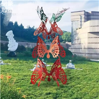 花蝴蝶雕塑工程制作制造商