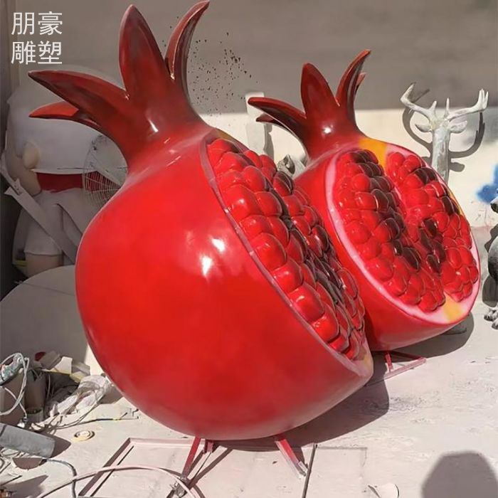 常用灯光石榴雕塑原理制作