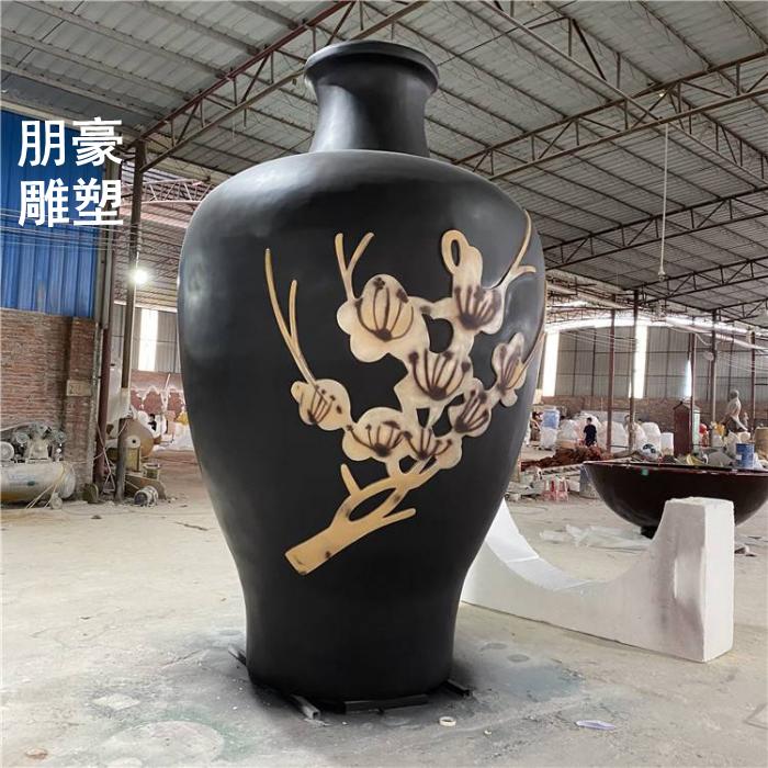 花瓶雕塑不锈钢价格景观镂空瓶子雕塑精选