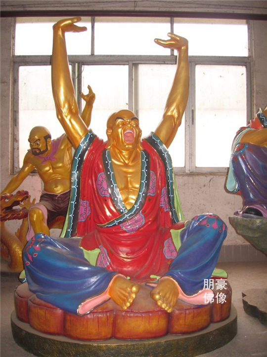 坐像十八罗汉 铜雕佛像厂家
