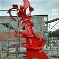 城市公园广场标志性不锈钢雕塑