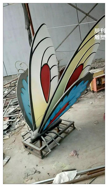 不锈钢蝴蝶雕塑