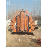 服务商切面路标雕塑方案制作厂家