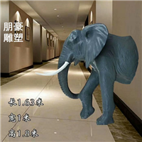 大象铜雕塑