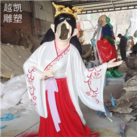 生产商公共露脸雕塑实景
