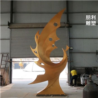 不锈钢凤凰雕塑广场公园摆件 多种规格抽象雕塑摆件