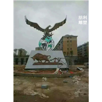 老鹰铜雕塑 动物铜雕塑厂家定制