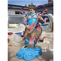 四大天王佛像彩绘