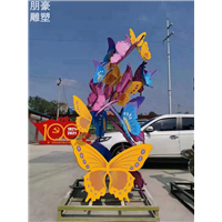 花蝴蝶雕塑厂家价格