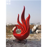 金属不锈钢凤凰雕塑生产街景摆件
