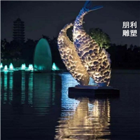 校园雕塑 不锈钢彩虹雕塑