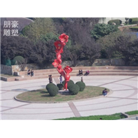 展品公共石榴籽雕塑实景厂