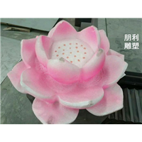 广场不锈钢仿真花雕塑 植物雕塑