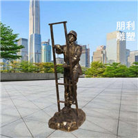 公园抽象小品铜雕塑，景观小品