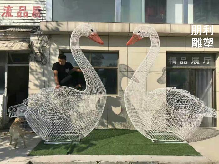 各种铜天鹅雕塑款式