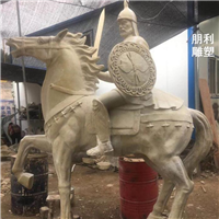 厂家制作官兵人物铜雕塑 边疆战士人物铜雕