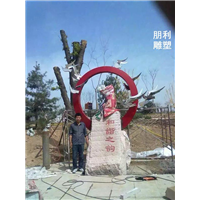 校园雕塑 不锈钢白鸽雕塑 抽象白鸽雕塑