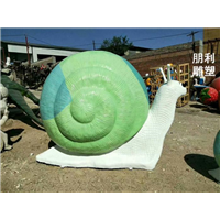 不锈钢蜗牛雕塑 镂空母子蜗牛雕塑