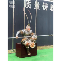 定做室外孙悟空雕塑案例厂家