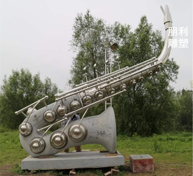 不锈钢话筒雕塑 不锈钢雕塑