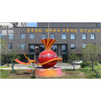 软装花瓶雕塑制作厂家彩色瓶子雕塑优选