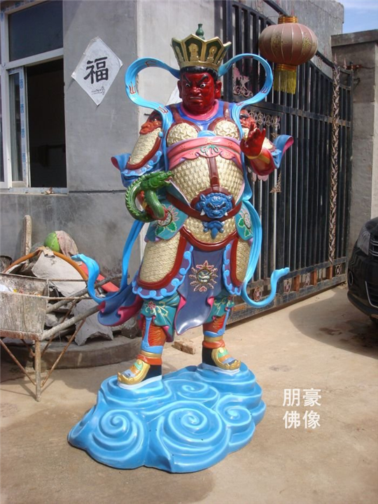 坐像四大天王铜佛像