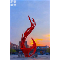 不锈钢凤凰雕塑工程厂家编织摆件