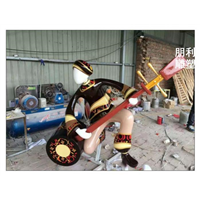壮族标志不锈钢雕塑