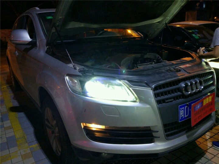 奔驰Q7改灯