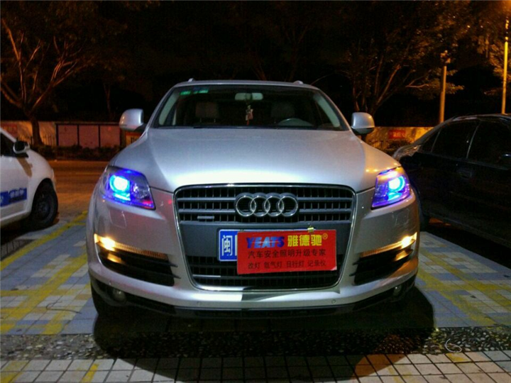 奔驰Q7改灯