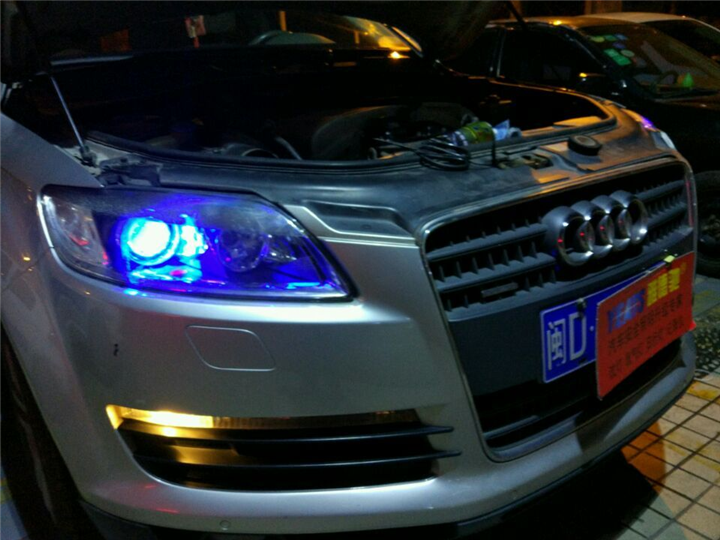 奔驰Q7改灯