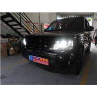 路虎发现四恒威激光LED双光透镜升级 