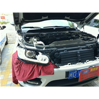 路虎朗胜改灯，低升高