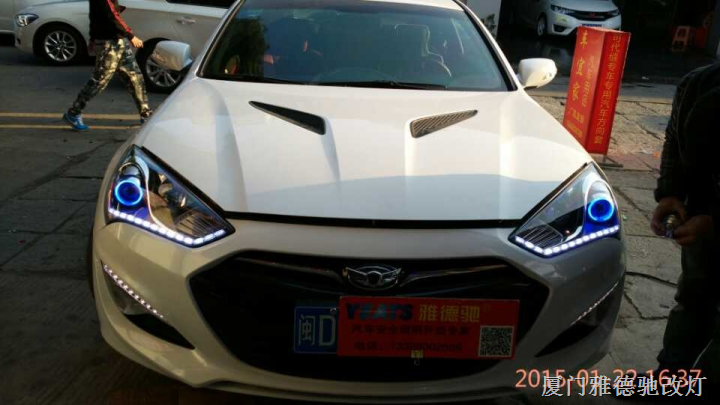 福特系列酷派车灯升级 