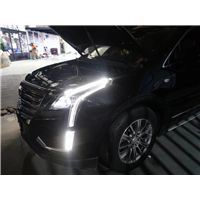 凯迪拉克XT5LED双光透镜升级厦门专业改灯 