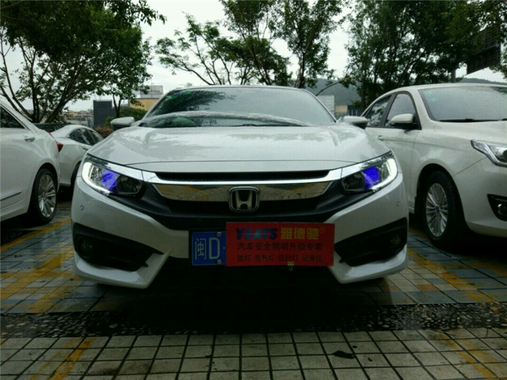 新思域改灯