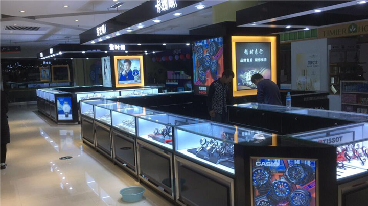 济南钟表展柜