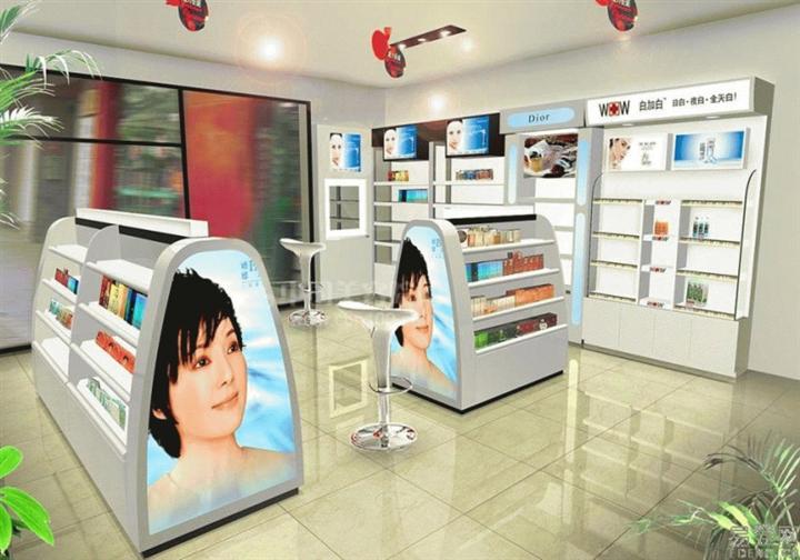 济南化妆品展柜