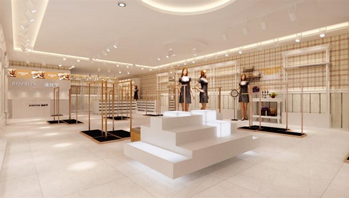 烟台化妆品展柜 