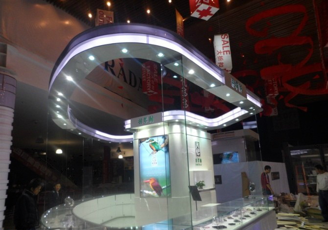 济南化妆品展柜