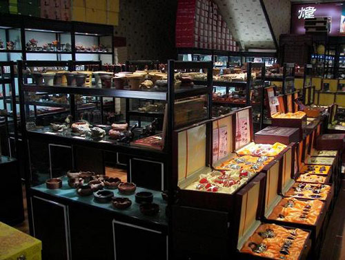 济南茶叶展柜