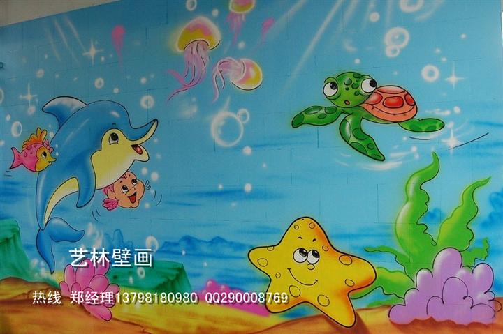 汕头墙绘|汕头幼儿园墙绘 