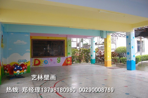 汕头墙绘|汕头幼儿园墙绘