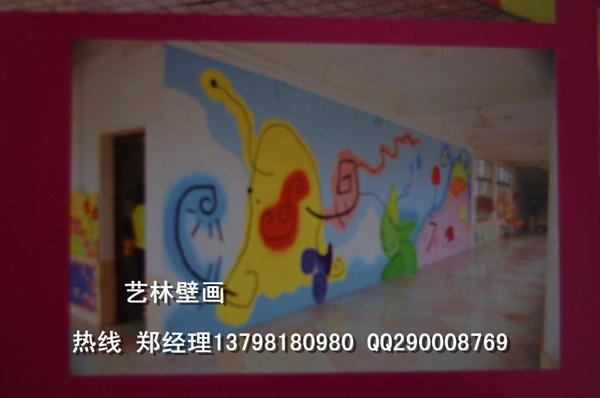 汕头幼儿园墙绘|汕头手绘墙