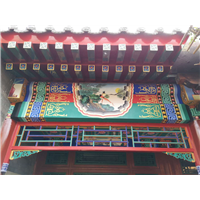陇南古建彩绘、陇南文化墙墙绘、陇南幼儿园彩绘 