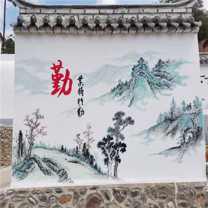 酒泉幼儿园墙绘